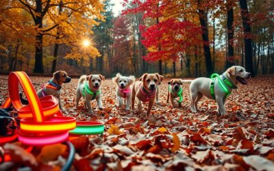 Kutyák fényvisszaverő felszerelése – őszi kötelező darabok