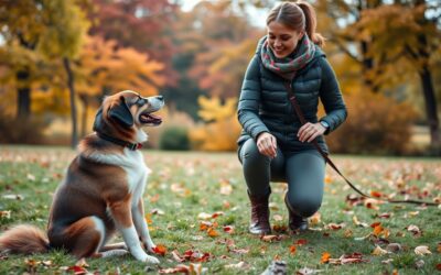 Kutyafigyelem fejlesztése ősszel – játékos módszerekkel