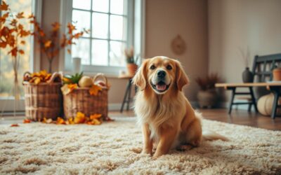 Őszi benti kutyafotózási trükkök