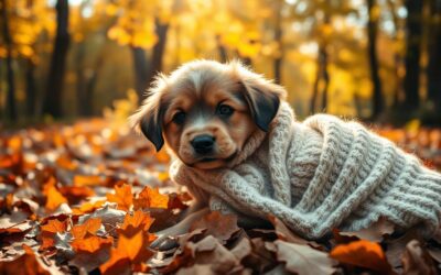 Őszi megfázás megelőzése kölyökkutyánál