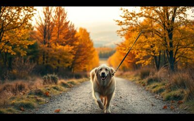 Őszi kutyaséta időzítése – mikor a legjobb?