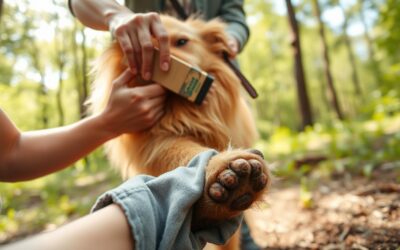 Túrázás után: hogyan tisztítsd meg kutyád bundáját és tappancsát?