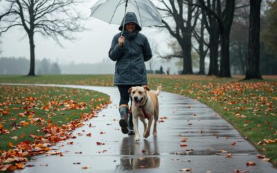 Kutyás blog 20 Kutyás séták esőben – tippjeink, hogy élvezetes legyen