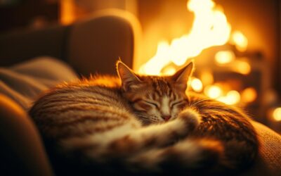 Miért dorombol többet a macskád az őszi estéken?