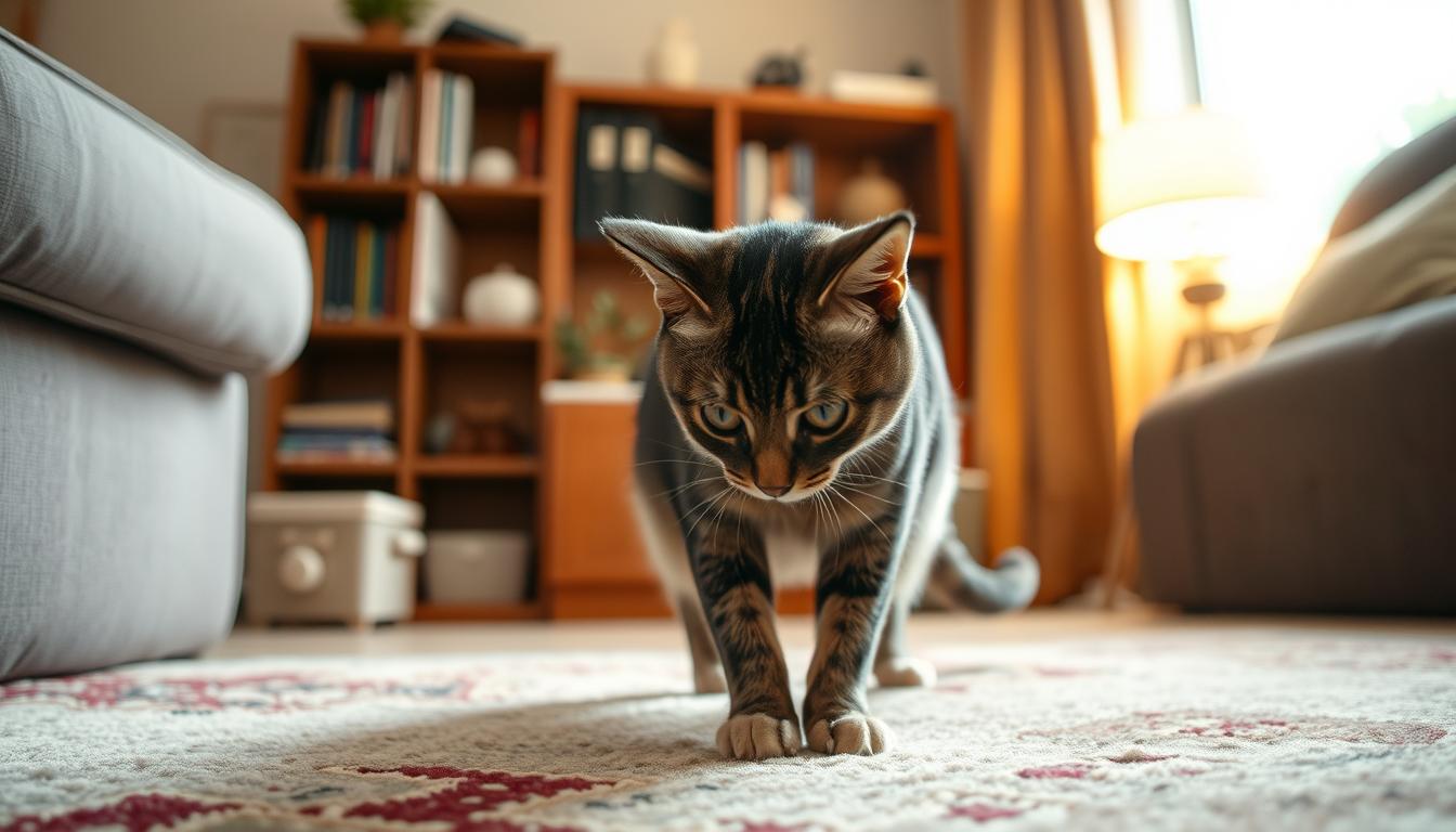 macska első nap új otthon