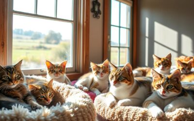 Hogyan viselik a menhelyi cicák az évszakváltást?