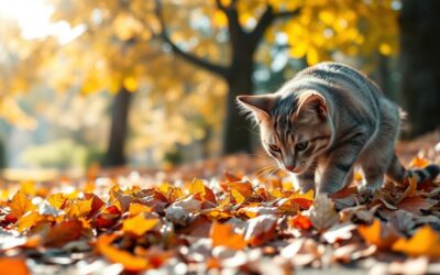 Milyen veszélyeket rejtenek a lehullott falevelek egy macska számára?