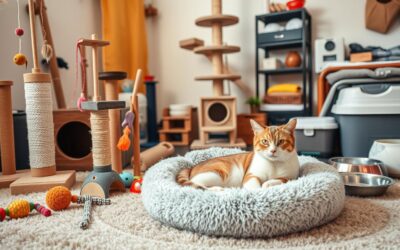 Milyen felszerelések kellenek egy örökbefogadott macskának?