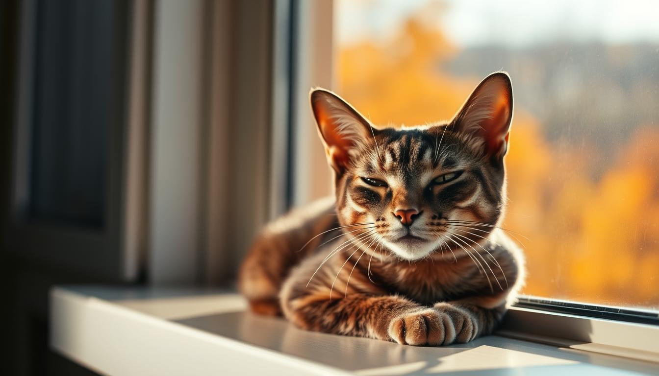 Miért keresi a napfényt a macskád ősszel?
