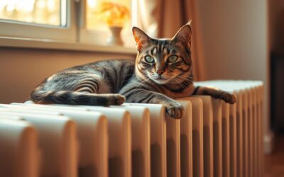 Miért fekszik többet a radiátoron ősszel a cicád?