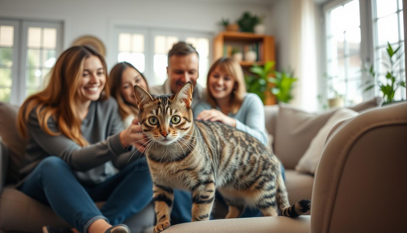 menhelyi macska bemutatása családnak