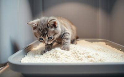 Hogyan lehet hozzászoktatni a kölyökmacskát az alomhoz?