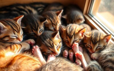 Kölyökmacska alvási szokások – mennyit alszanak valójában?