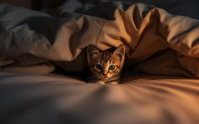 Macskás blog 20 Miért bújik el a kölyökmacska?