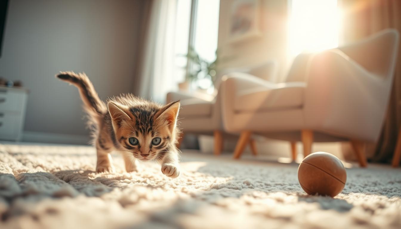 kölyökmacska első nap gazdinál