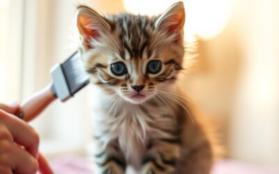 Macskás blog 18 Mikor lehet először fésülni a kölyökmacskát?