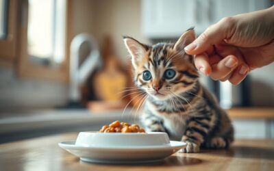 Hányszor kell etetni egy kölyökmacskát naponta?