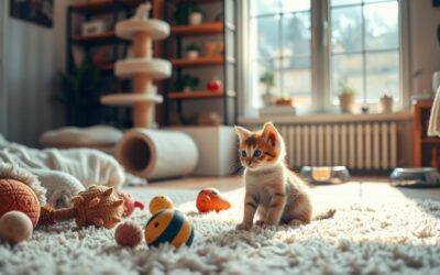 Kölyökmacska napi rutin kialakítása