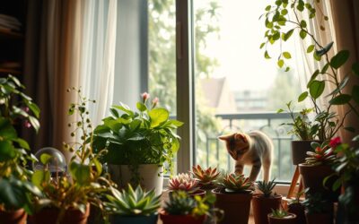 Macskás blog 20 Kölyökmacska és a lakásban tartott növények