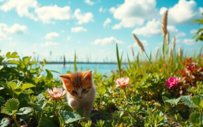 Macskás blog 16 Kölyökmacska gondozása nyáron