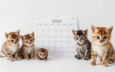 Kölyökmacska oltási naptár – mit mikor kell?
