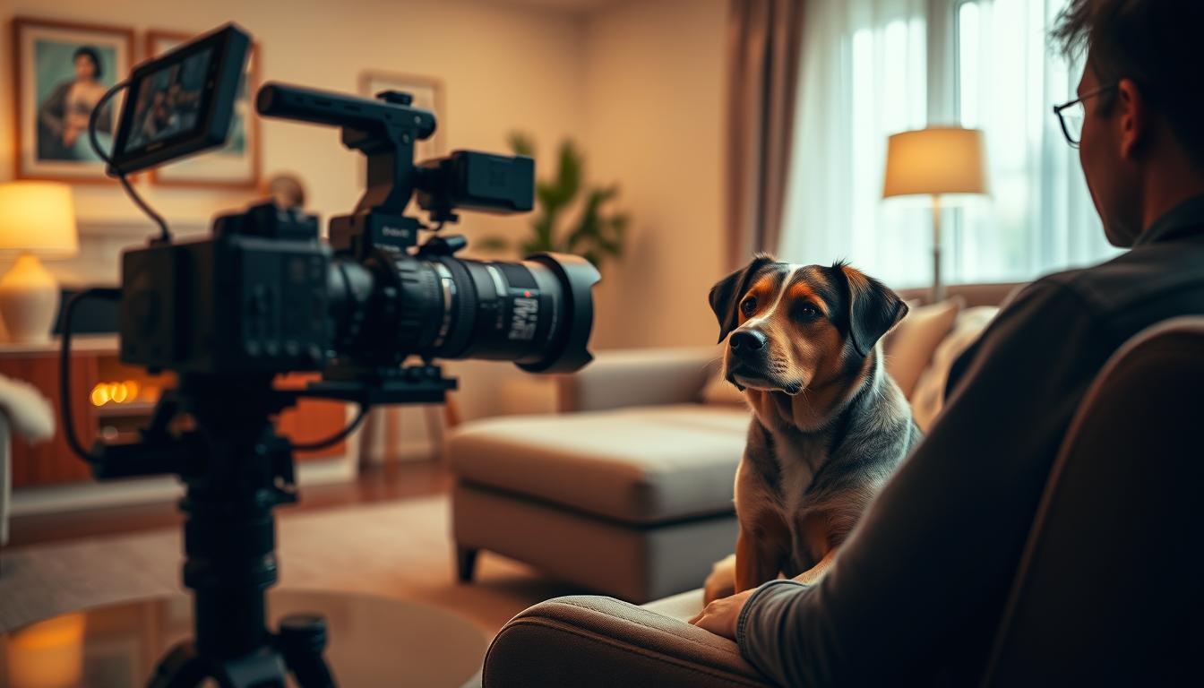 kutya videós tartalomgyártás