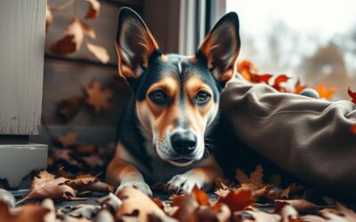 Miért lesz visszahúzódó a kutya ősszel?