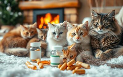Téli vitaminok és kiegészítők macskáknak