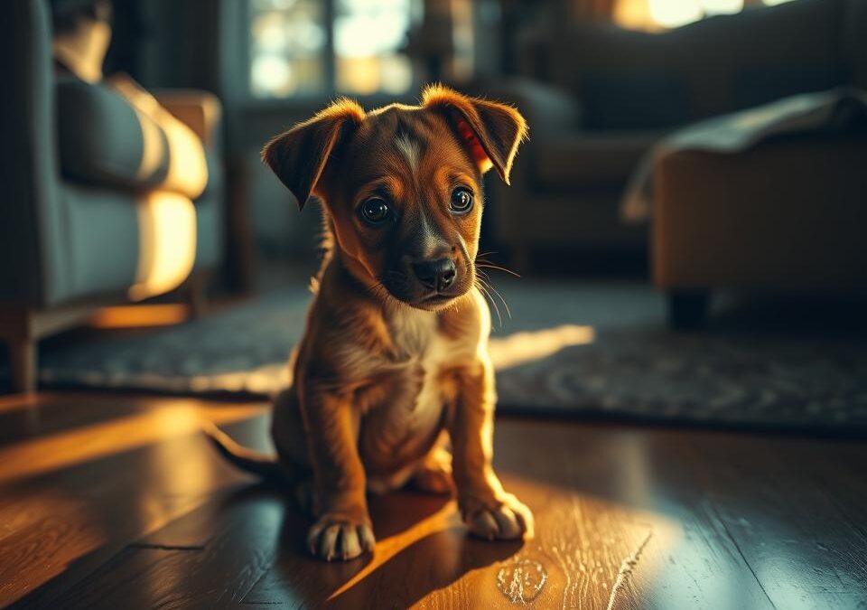 Miért lehet nyugtalan a kölyökkutya estefelé?