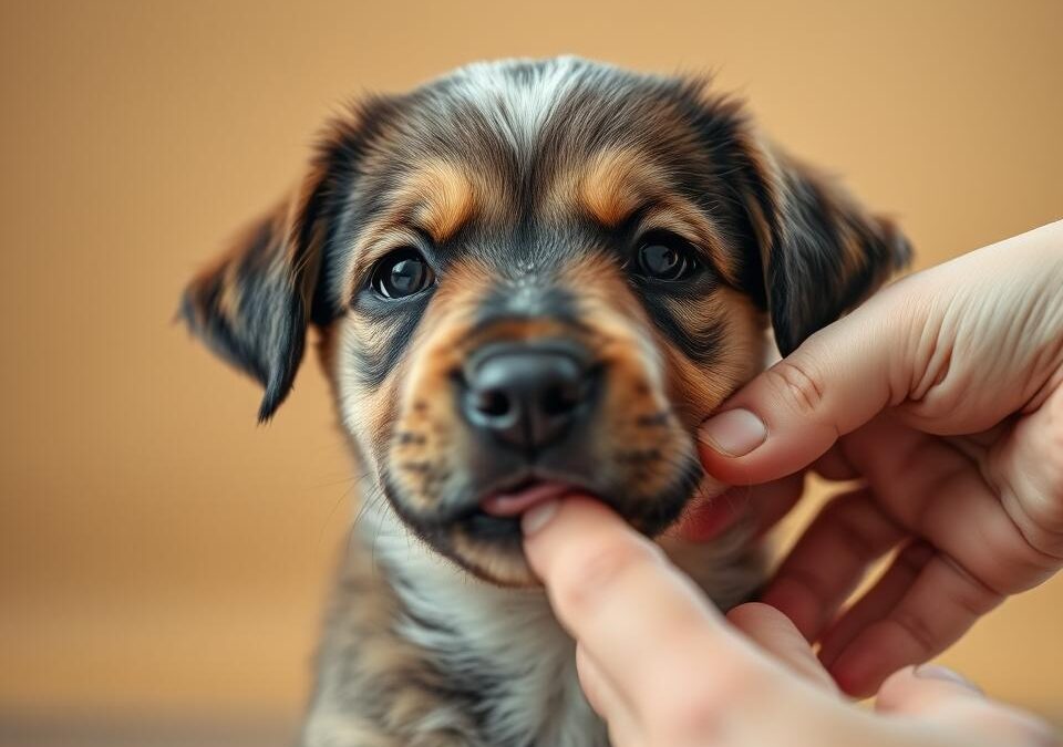 Hogyan tanítsd meg a kölyökkutyát nem nyalogatni?
