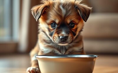 Miért nem akar enni a kölyökkutyám reggelente?