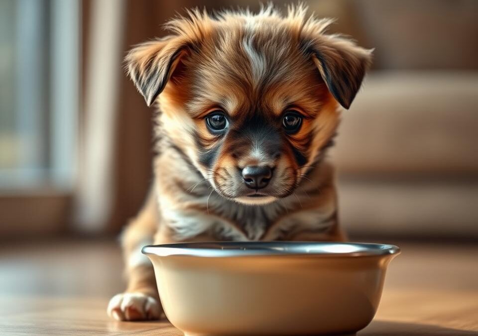 Miért nem akar enni a kölyökkutyám reggelente?