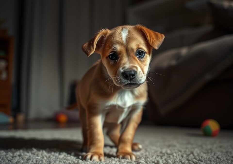 Miért nyüsszög a kölyökkutya, ha egyedül marad?