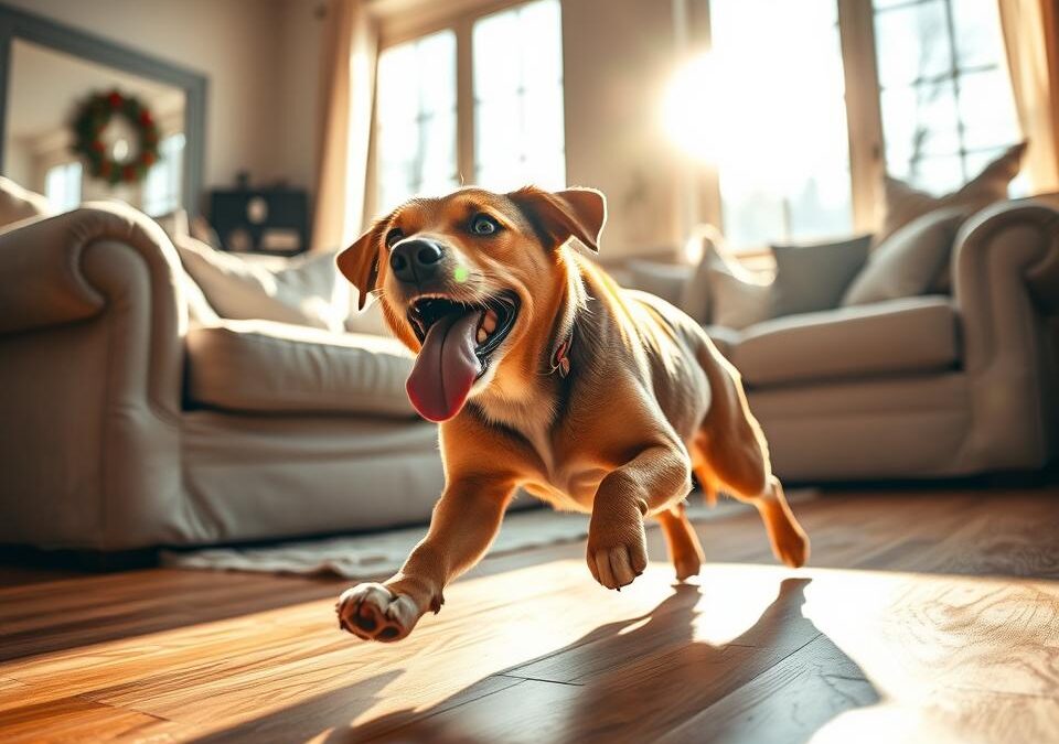 Miért csúszkál a kutyád a parkettán télen?