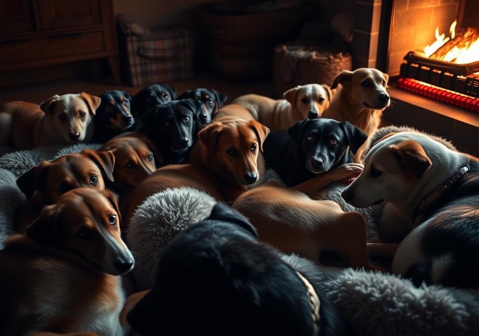 Kutyák fényhiányos időszakban – viselkedési hatások