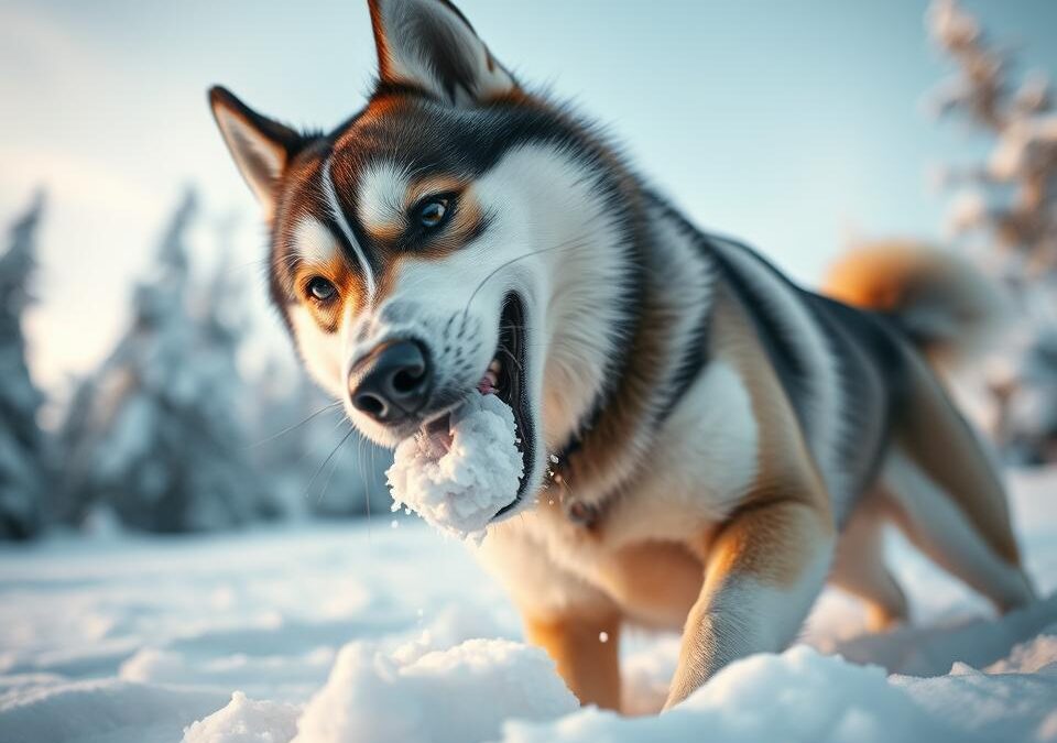 Hóevés kutyáknál – veszélyes szokás?