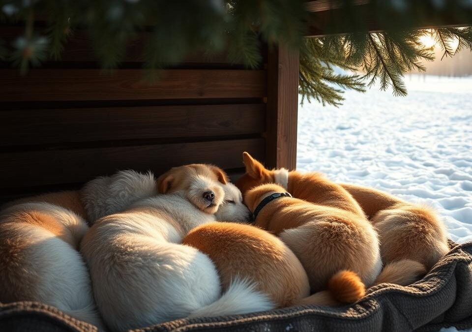 Kutyák hőszigetelése természetes módszerekkel