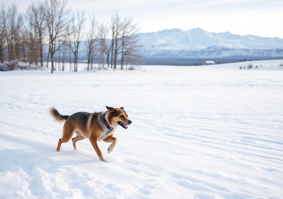 Mennyi mozgásra van szüksége a kutyának télen?