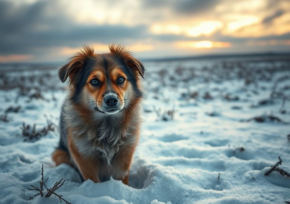Miért reszket a kutyám télen?