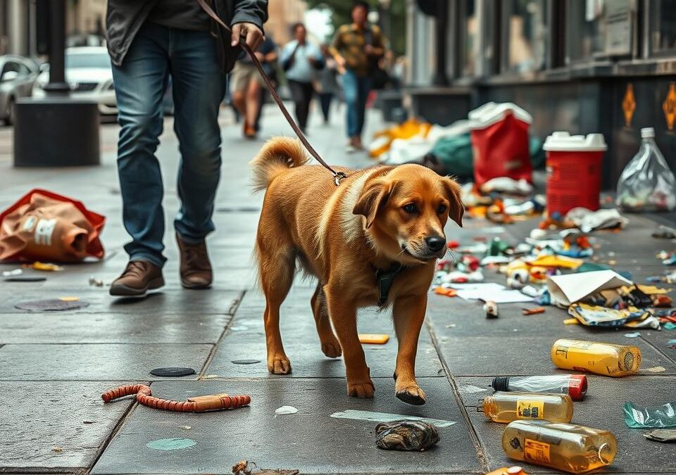 Veszélyes anyagok a járdán – hogyan védd meg a kutyádat?