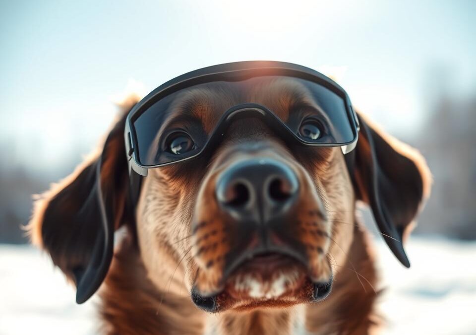 Hogyan védheted a kutyád szemét hóviharban?