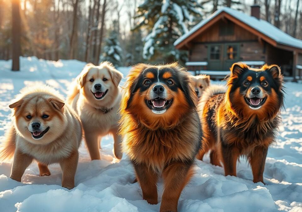 Kutyák szőrének fagyvédelme természetesen