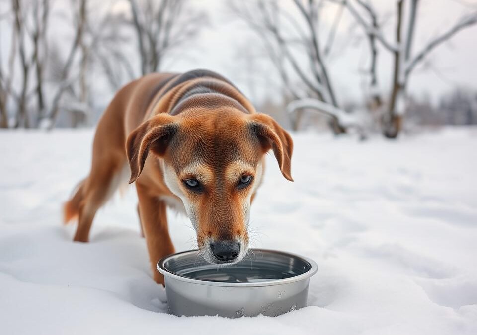 Téli hidratálás kutyáknál – nem csak nyáron fontos