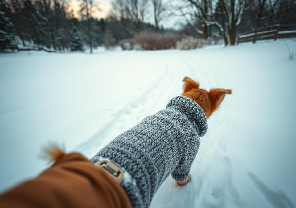 Kutyás blog 15 Hány fok az a határ, amikor már ne sétáltass kutyát télen?