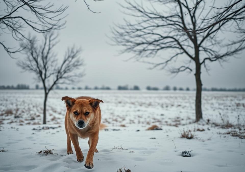 Mit jelez az ingerlékeny viselkedés kutyáknál télen?