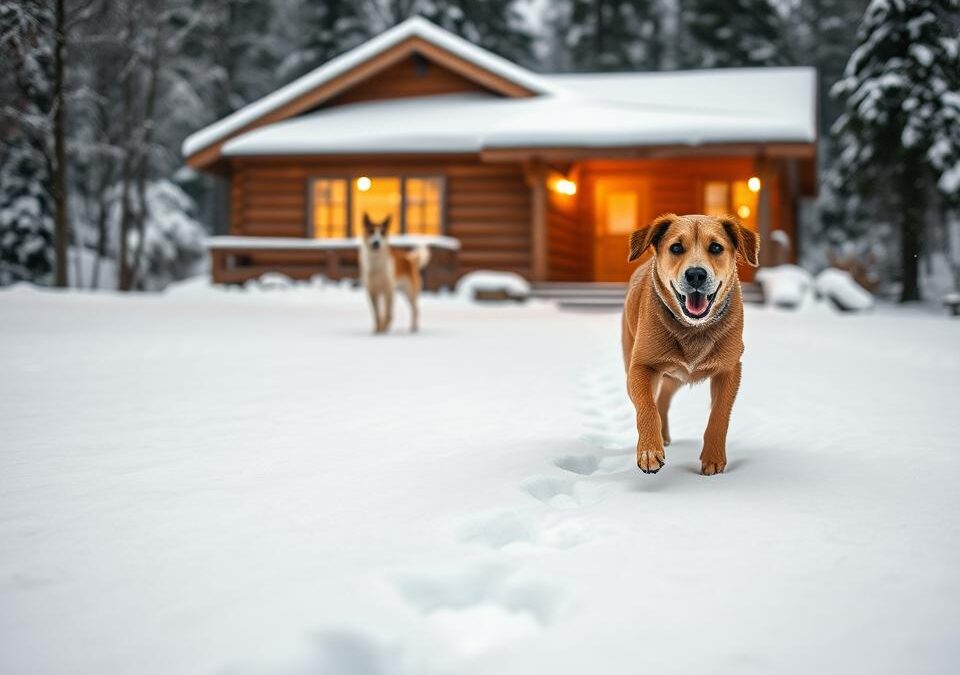 Kíméletes mozgásformák kutyáknak télen