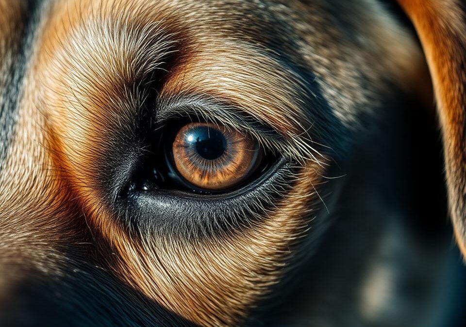 Miért szárad ki a kutya szeme télen?