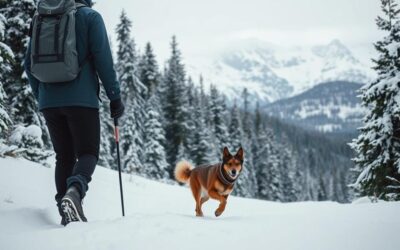 Téli túrázás kutyával – felkészülési tanácsok