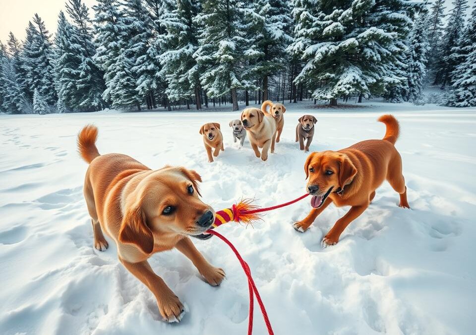 Miért viselkedik másként a kutyád télen?