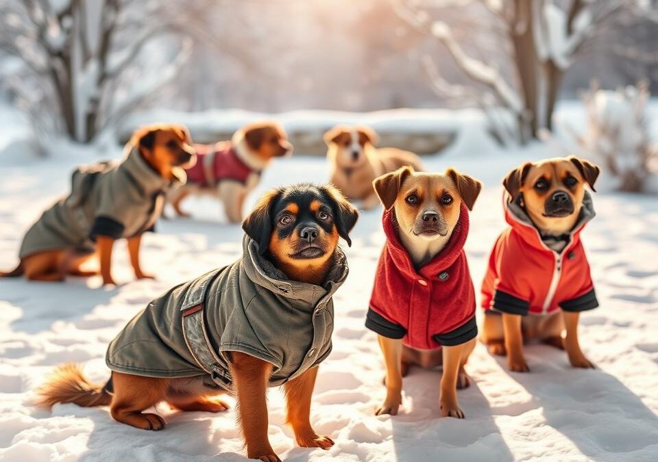 Kutyakabát: mikortól és kinek szükséges télen?